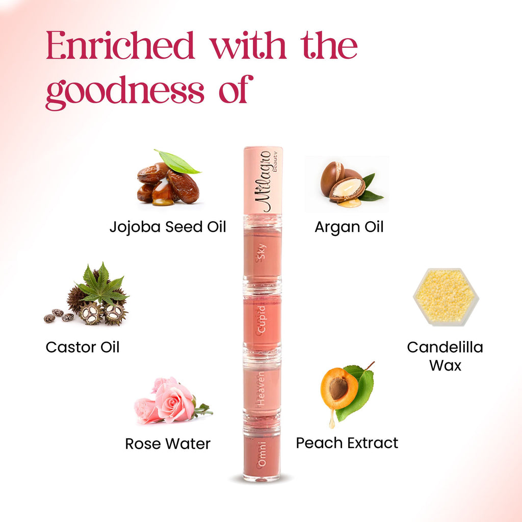 Milagro Beauty Quad Squad 2.0 4-in-1 Matte Liquid Lipstick
