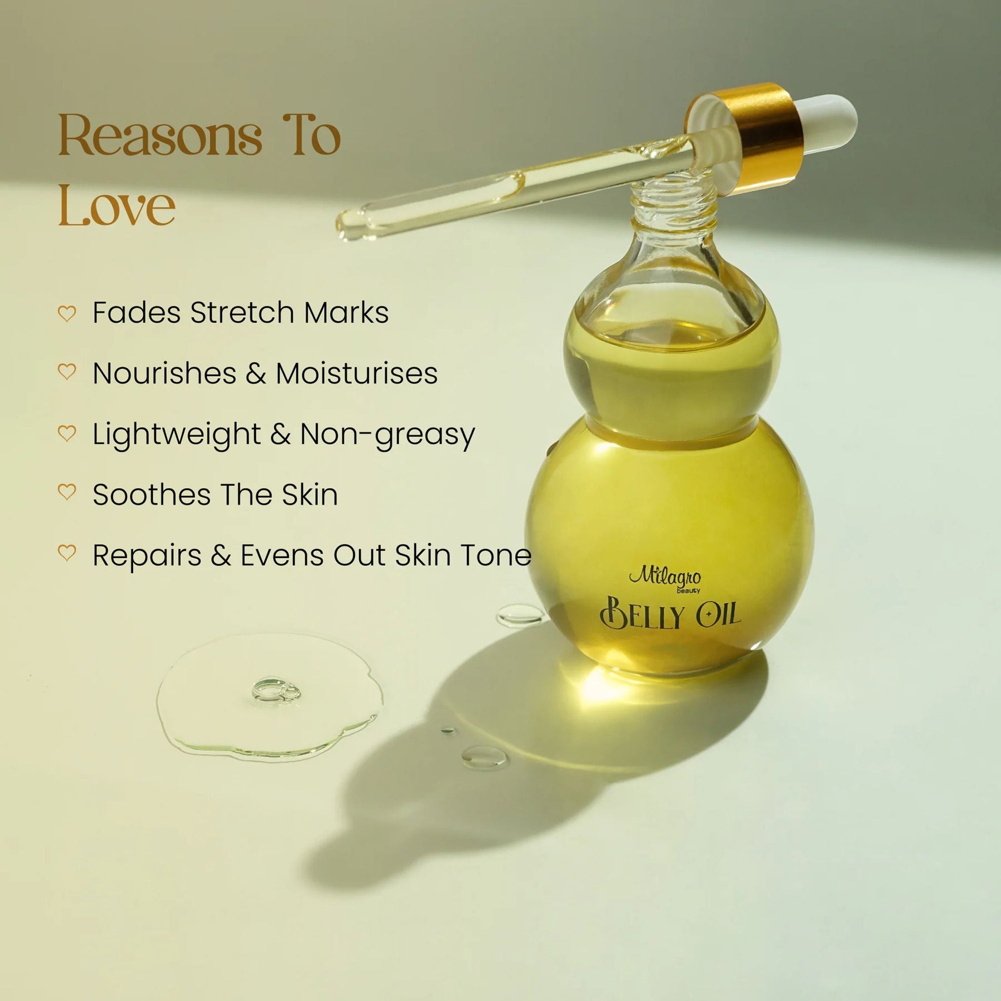 Milagro Beauty Belly Oil