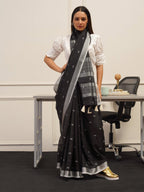 Tikhi Imli Ethnic Motifs Saree - Distacart