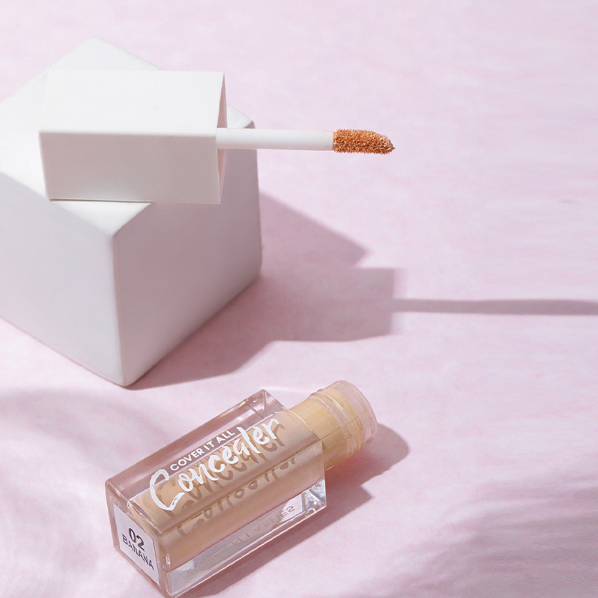 CUFFS N LASHES Cover It All Liquid Concealer - 02 Banana - Distacart