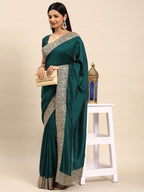 kasee Embellished Zari Saree - Distacart