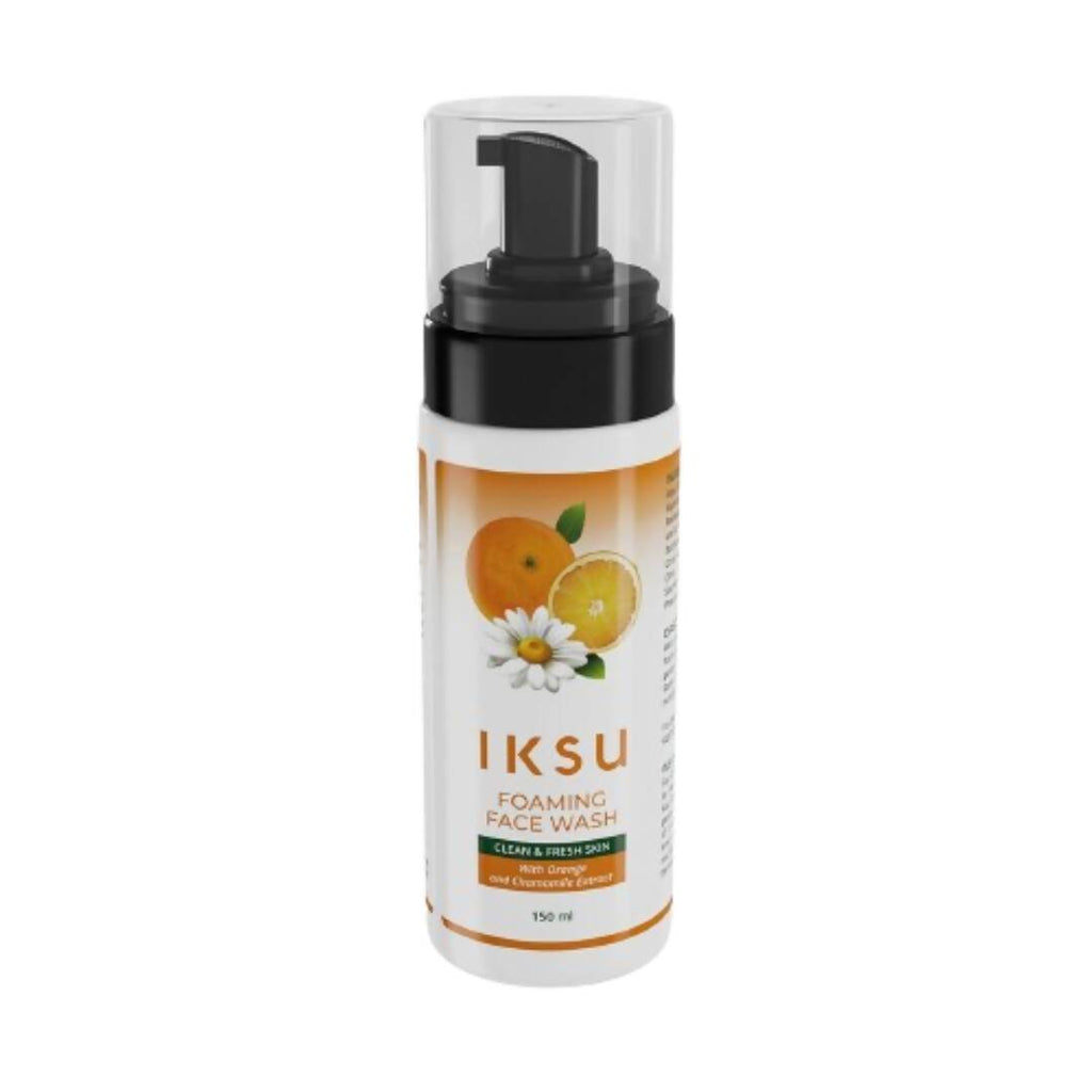 IKSU Orange and Chamomile Foaming Face Wash