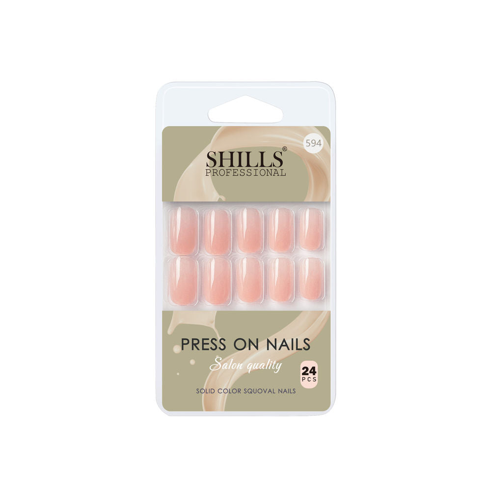 shills professional reusable press on nails square spn594