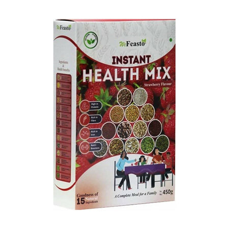 Wefeasto Instant Health Mix Strawberry Flavor
