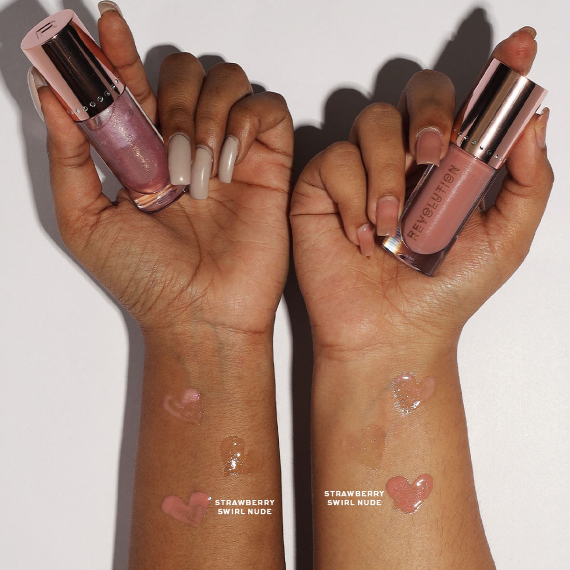Makeup Revolution Y2K Baby Sweet Bomb Lip Gloss - Candyfloss Pink Glitter - Distacart