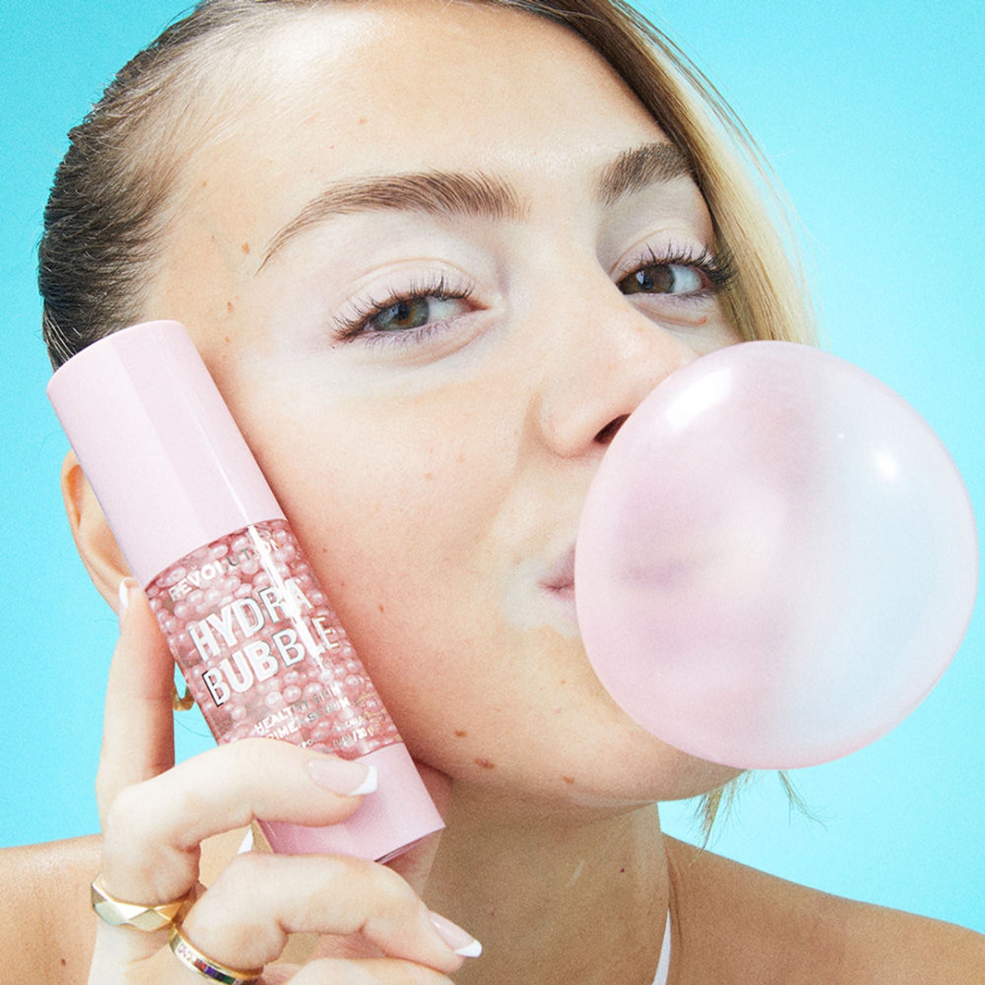 Makeup Revolution Y2K Baby Hydra Bubble Healthy Skin Primer Serum - Distacart