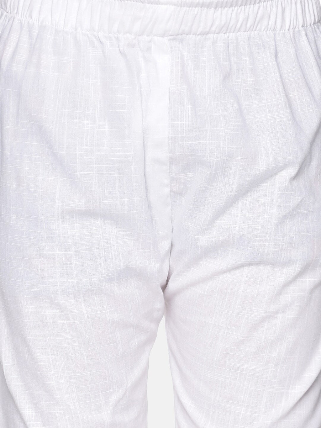 Sethukrishna Boys White Kurta with Churidar
