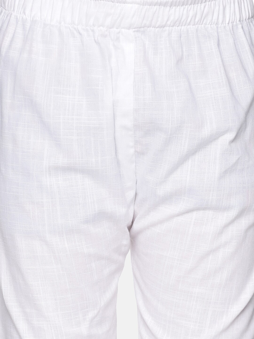 Sethukrishna Boys White Kurta with Churidar