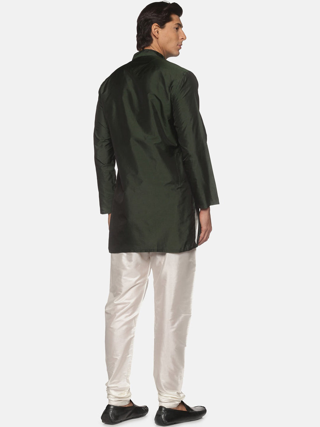 Sethukrishna Mens Green Kurta with Pyjamas - Distacart