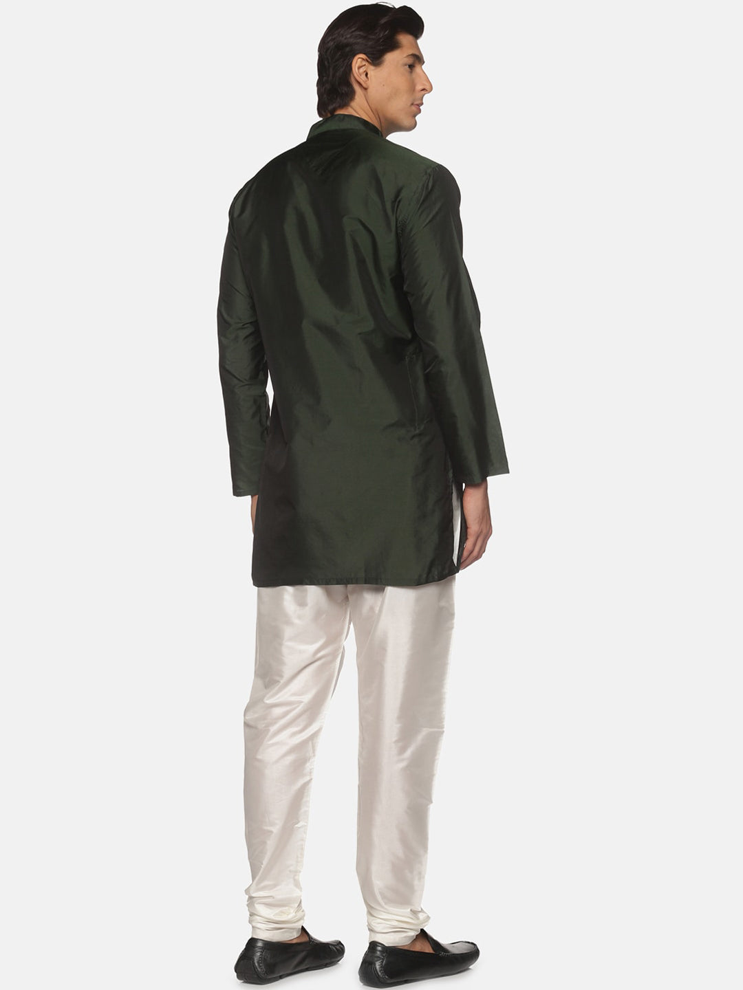 Sethukrishna Mens Green Kurta with Pyjamas - Distacart