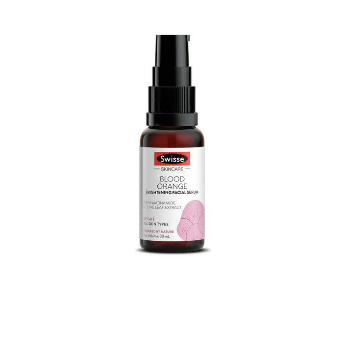 Swisse Skincare Blood Orange Brightening Facial Serum with Vitamin C