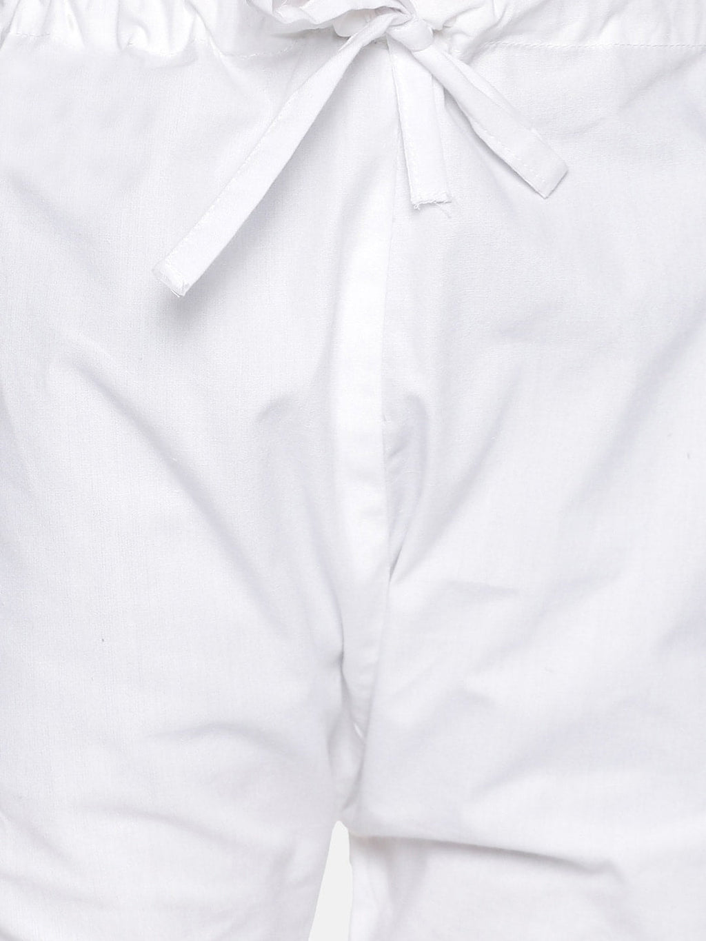 Sethukrishna Boys White Pure Cotton Kurta with Pyjamas