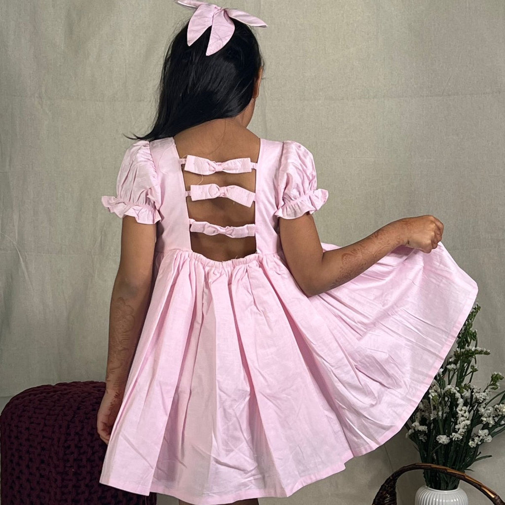 ArthLife Pink Power Girl Party Dress