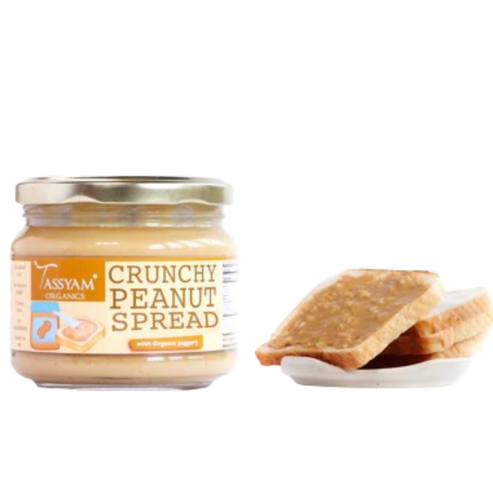 Tassyam Organics Crunchy Peanut Butter - Distacart