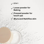 Makeup Revolution IRL Soft Focus 2 In 1 Powder Translucent