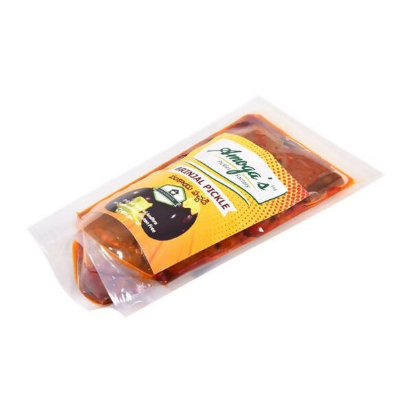 Amoga's Pickles Factory Brinjal Pickle Andhra Style - Distacart