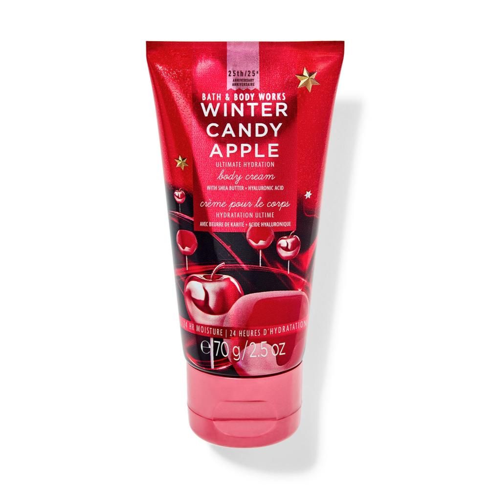 Bath & Body Works Winter Candy Apple Travel Size Ultimate Hydration Body Cream