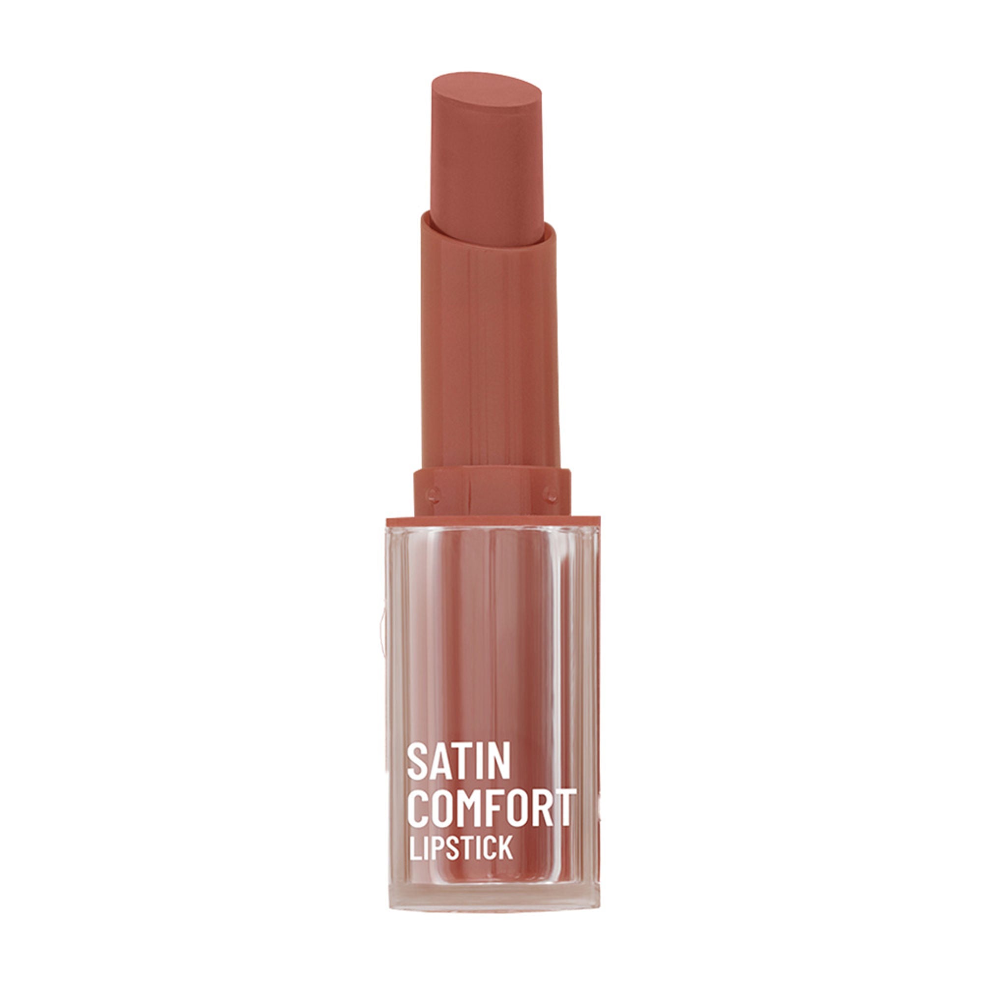 Swiss Beauty Satin Comfort Smooth Glide, Highly Pigmented , Ultra Hydrating Lipstick - 1 Barely Nude - Distacart