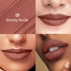 Swiss Beauty Satin Comfort Smooth Glide, Highly Pigmented , Ultra Hydrating Lipstick - 1 Barely Nude - Distacart