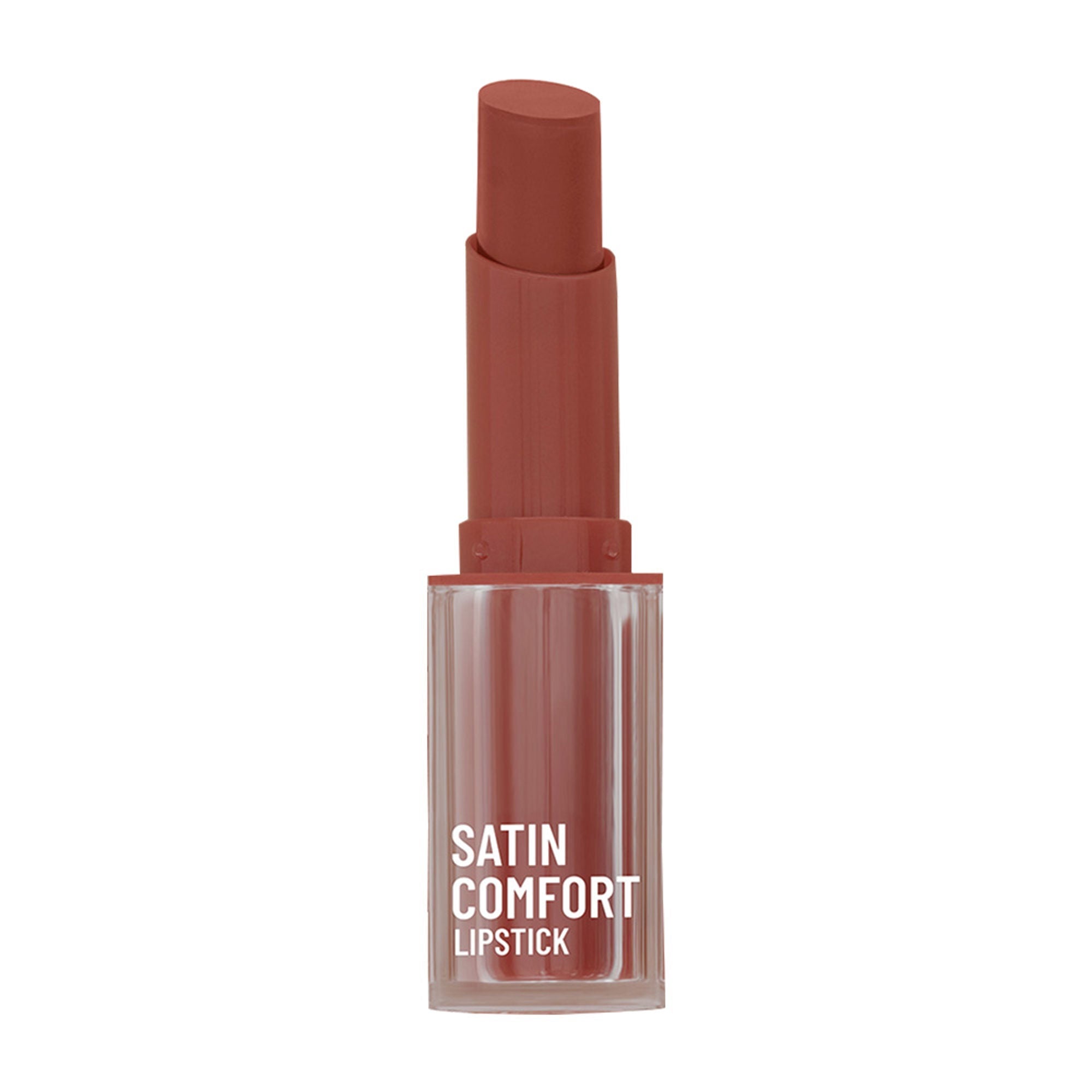 Swiss Beauty Satin Comfort Smooth Glide, Highly Pigmented , Ultra Hydrating Lipstick - 3 Roasted Brown - Distacart
