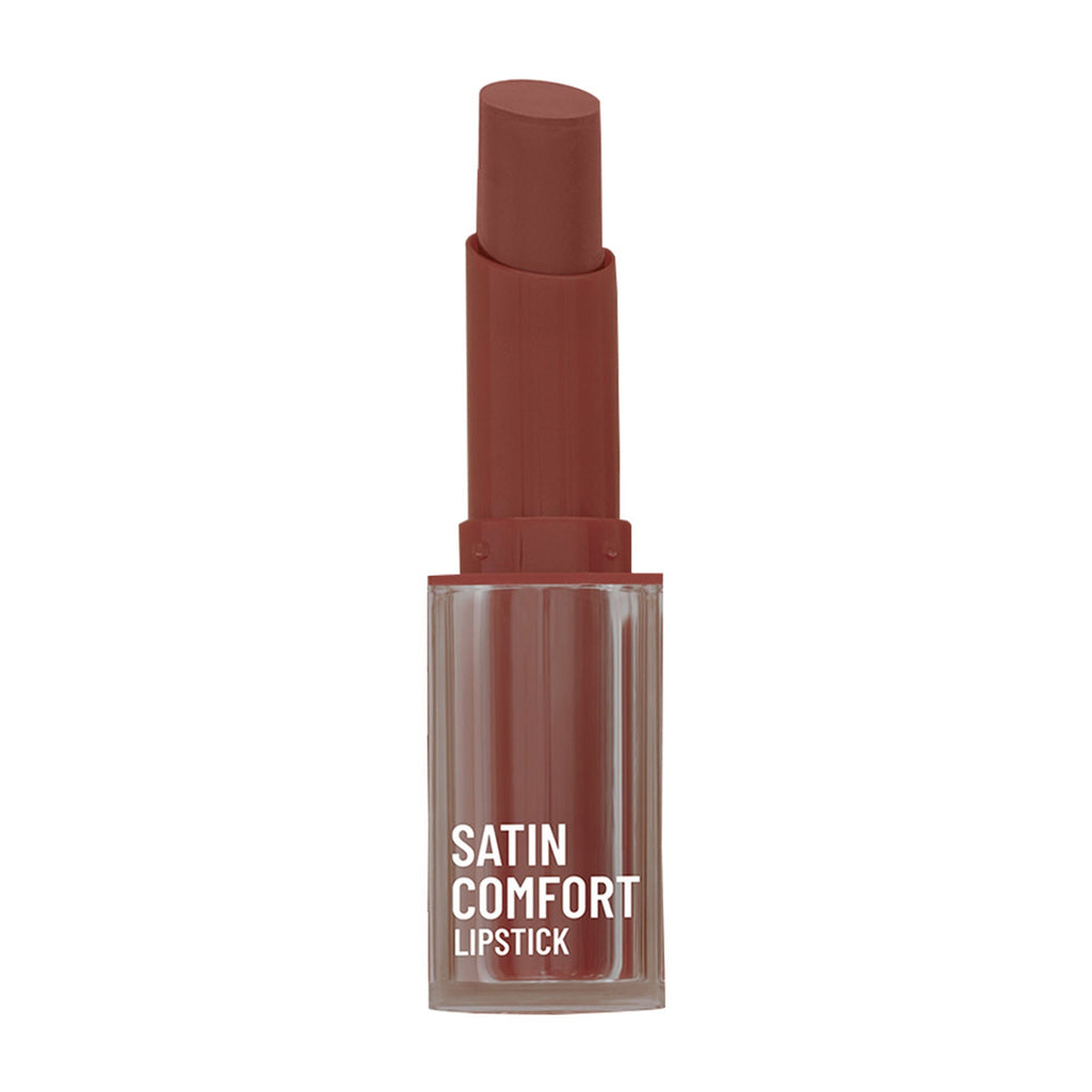 Swiss Beauty Satin Comfort Smooth Glide, Highly Pigmented , Ultra Hydrating Lipstick - 4 Toasted Brown - Distacart