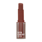 Swiss Beauty Satin Comfort Smooth Glide, Highly Pigmented , Ultra Hydrating Lipstick - 4 Toasted Brown - Distacart