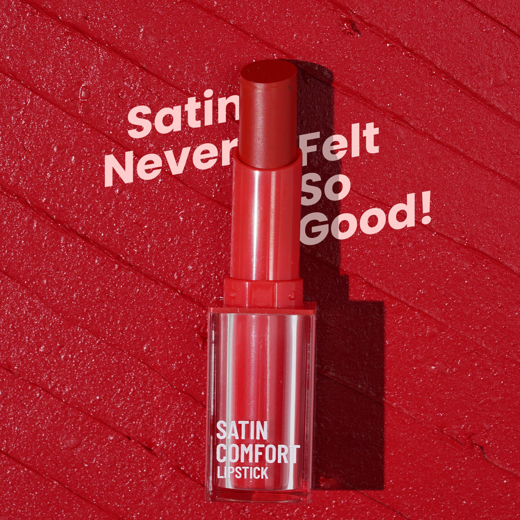 Swiss Beauty Satin Comfort Smooth Glide, Highly Pigmented , Ultra Hydrating Lipstick - 10 Wine Dine - Distacart
