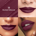 Swiss Beauty Satin Comfort Smooth Glide, Highly Pigmented , Ultra Hydrating Lipstick - 13 Muted Mauve - Distacart