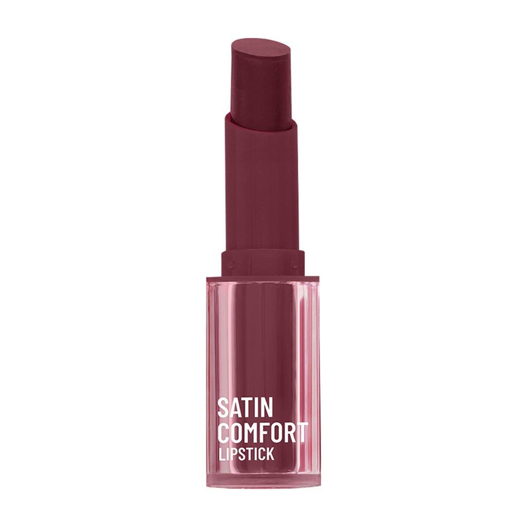 Swiss Beauty Satin Comfort Smooth Glide, Highly Pigmented , Ultra Hydrating Lipstick - 19 Burnt Maroon - Distacart