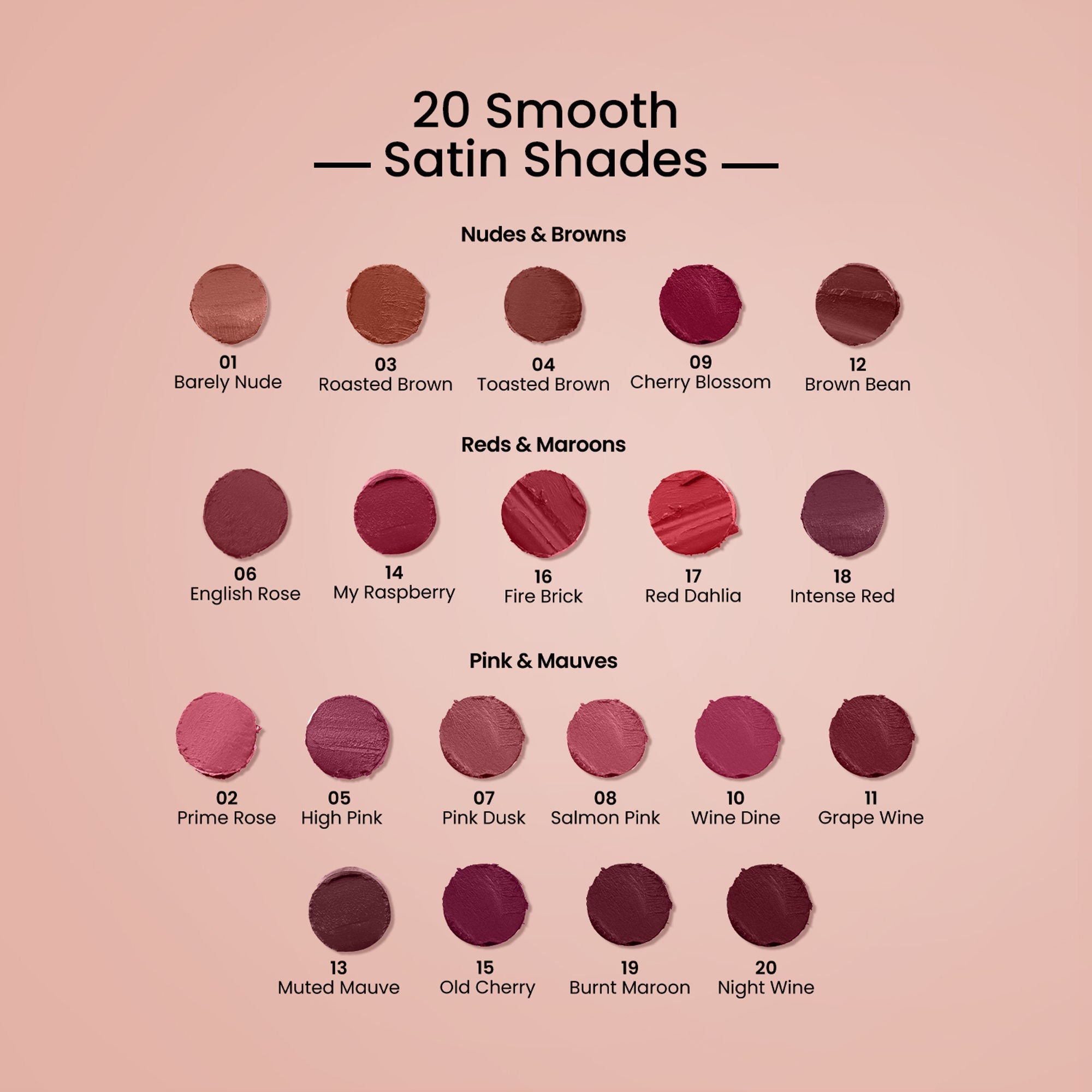 Swiss Beauty Satin Comfort Smooth Glide, Highly Pigmented , Ultra Hydrating Lipstick - 20 Night Wine - Distacart