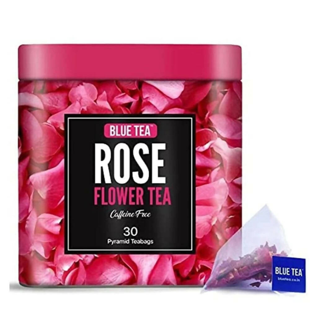 Blue Tea Rose Flower Tea Bags