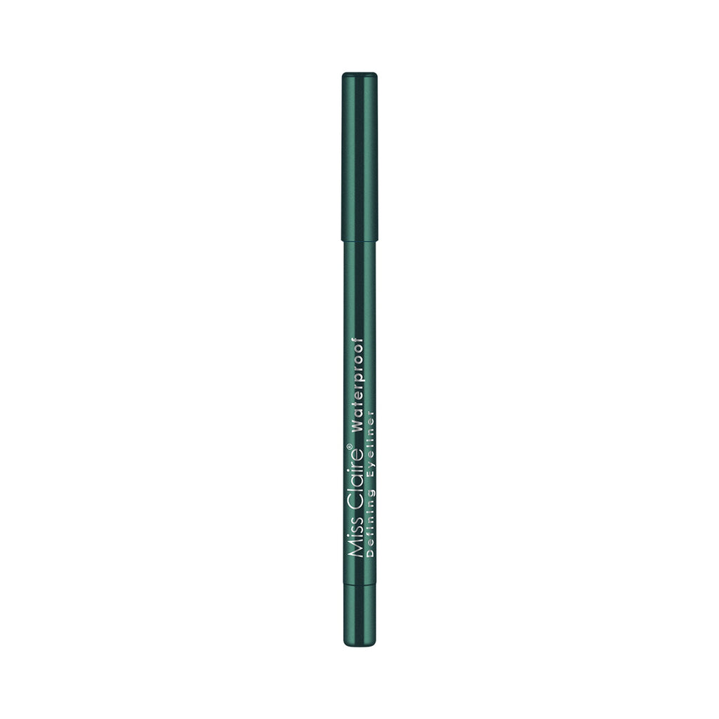 Miss Claire Waterproof Defining One Stroke Eyeliner Kajal - Party Green