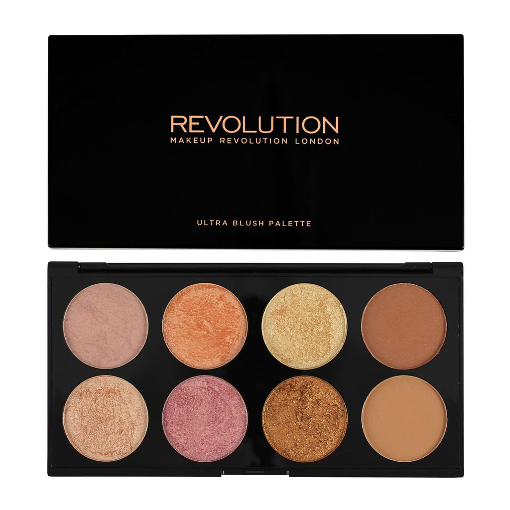 Makeup Revolution Golden Sugar 2 Rose Gold Ultra Professional Blush Palette - Distacart
