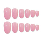 shills professional reusable press on nails oval spn548