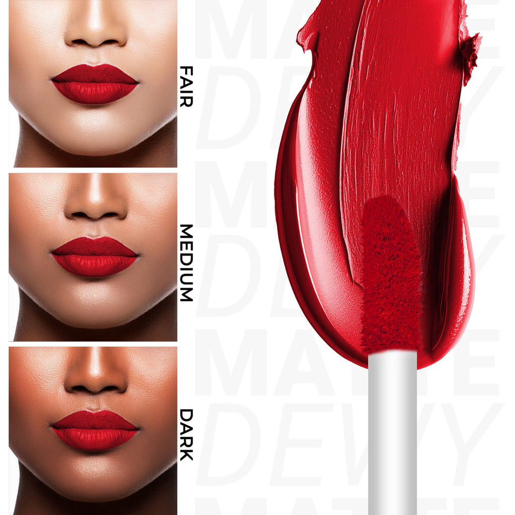 Miss Claire Dewy Matte Lip Color - 03 Firefighter - Distacart
