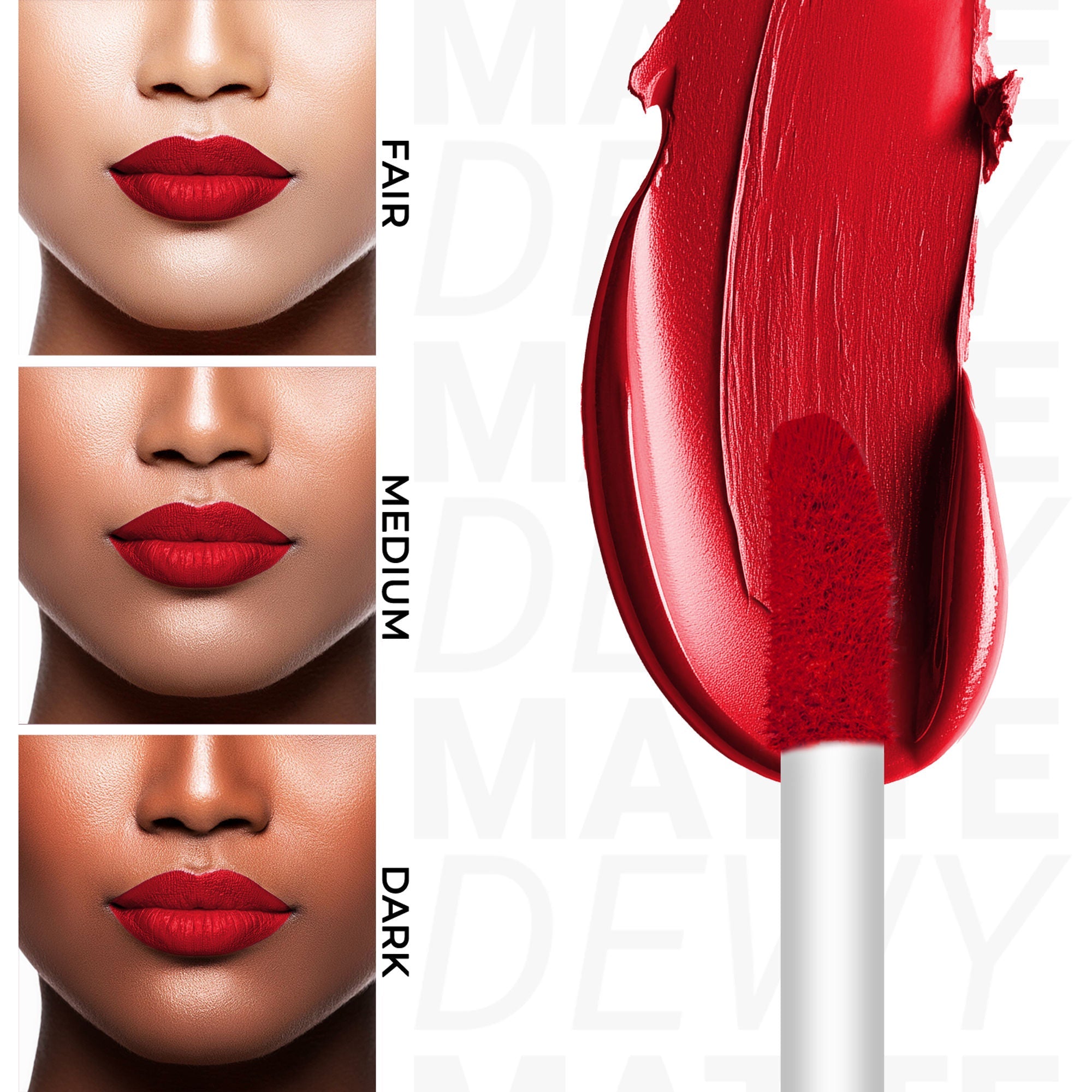 Miss Claire Dewy Matte Lip Color - 03 Firefighter - Distacart