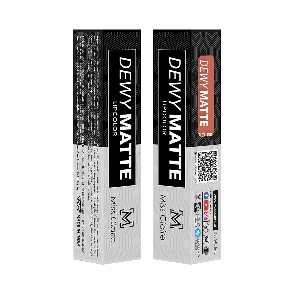 Miss Claire Dewy Matte Lip Color - 04 Dreamdate - Distacart