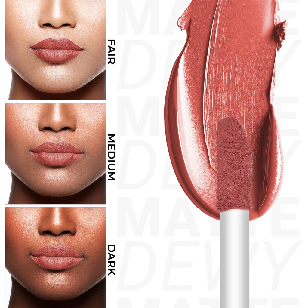 Miss Claire Dewy Matte Lip Color - 05 Slacker - Distacart