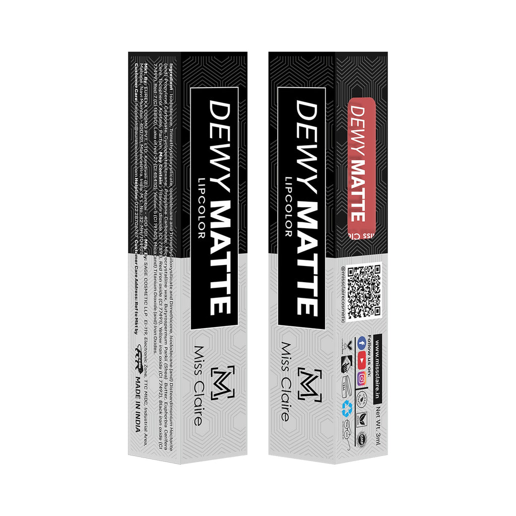 Miss Claire Dewy Matte Lip Color - 06 Mamarosa