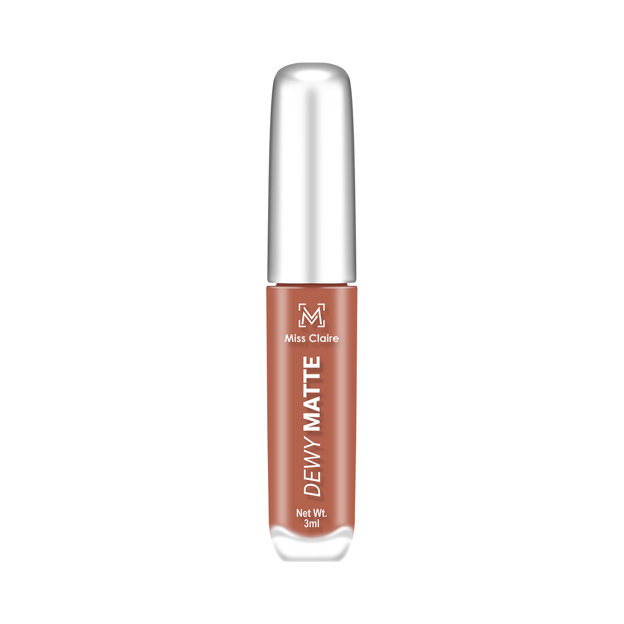 Miss Claire Dewy Matte Lip Color - 08 Moonlit Mocha - Distacart