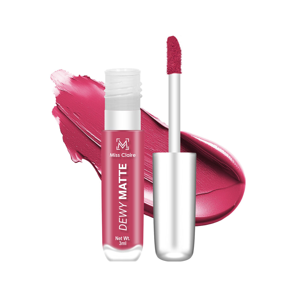 Miss Claire Dewy Matte Lip Color - 17 Rosetta - Distacart