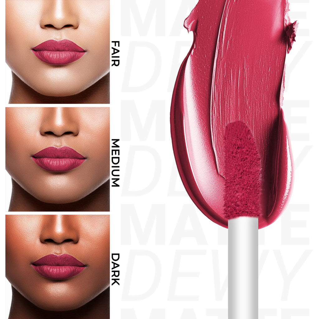 Miss Claire Dewy Matte Lip Color - 18 Blushing Bride - Distacart