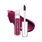 Miss Claire Dewy Matte Lip Color - 21 Plum Pop - Distacart