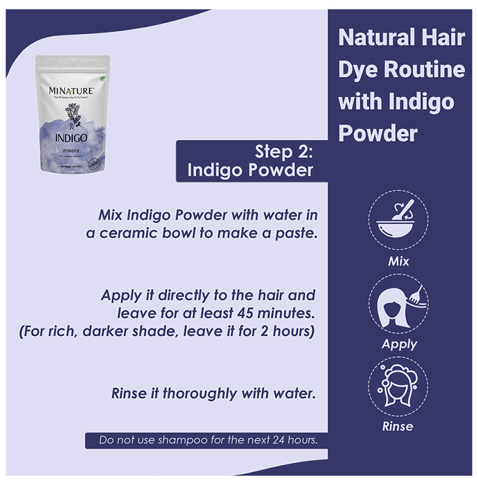 Minature Indigo Organic Powder