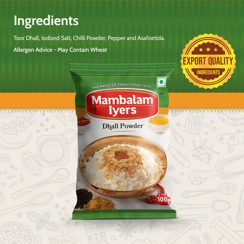 Mambalam Iyers Dhall Powder