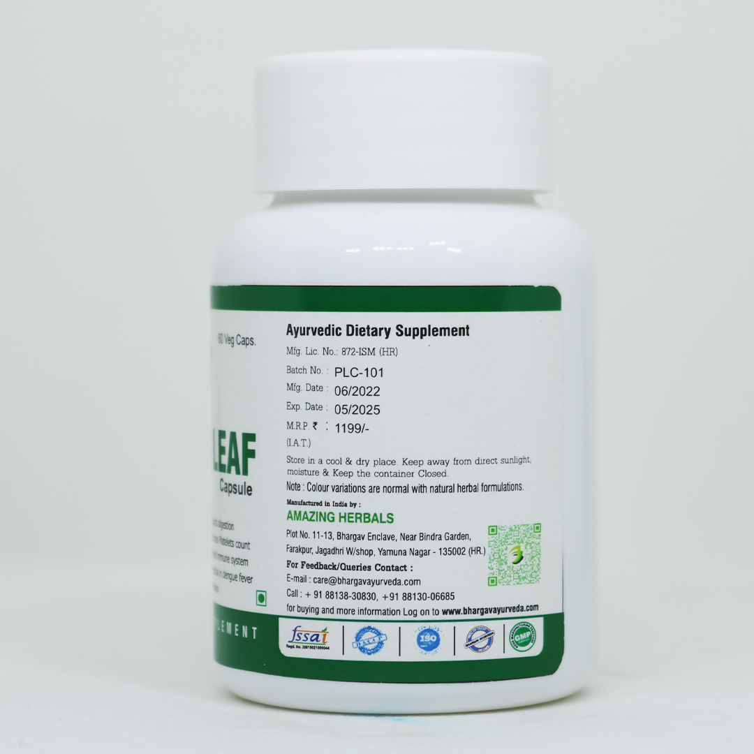 Dr.Bhargavs Papaya Leaf Capsules