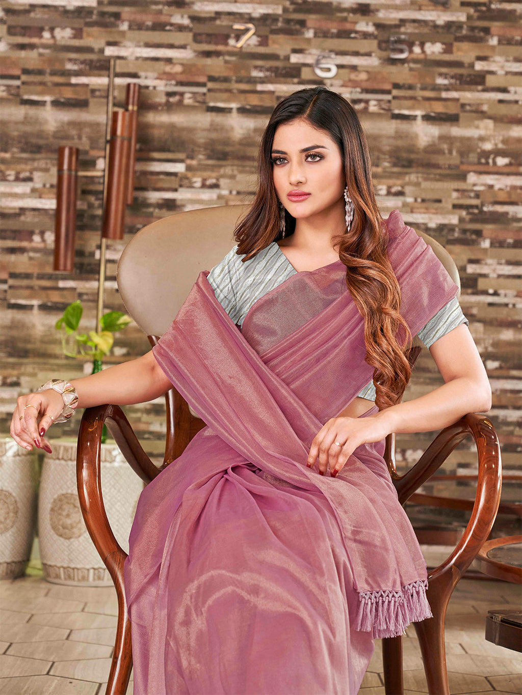 Tikhi Imli Supernet Party Ready to Wear Saree - Distacart