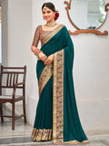 Saree Mall Zari Silk Blend Sarees