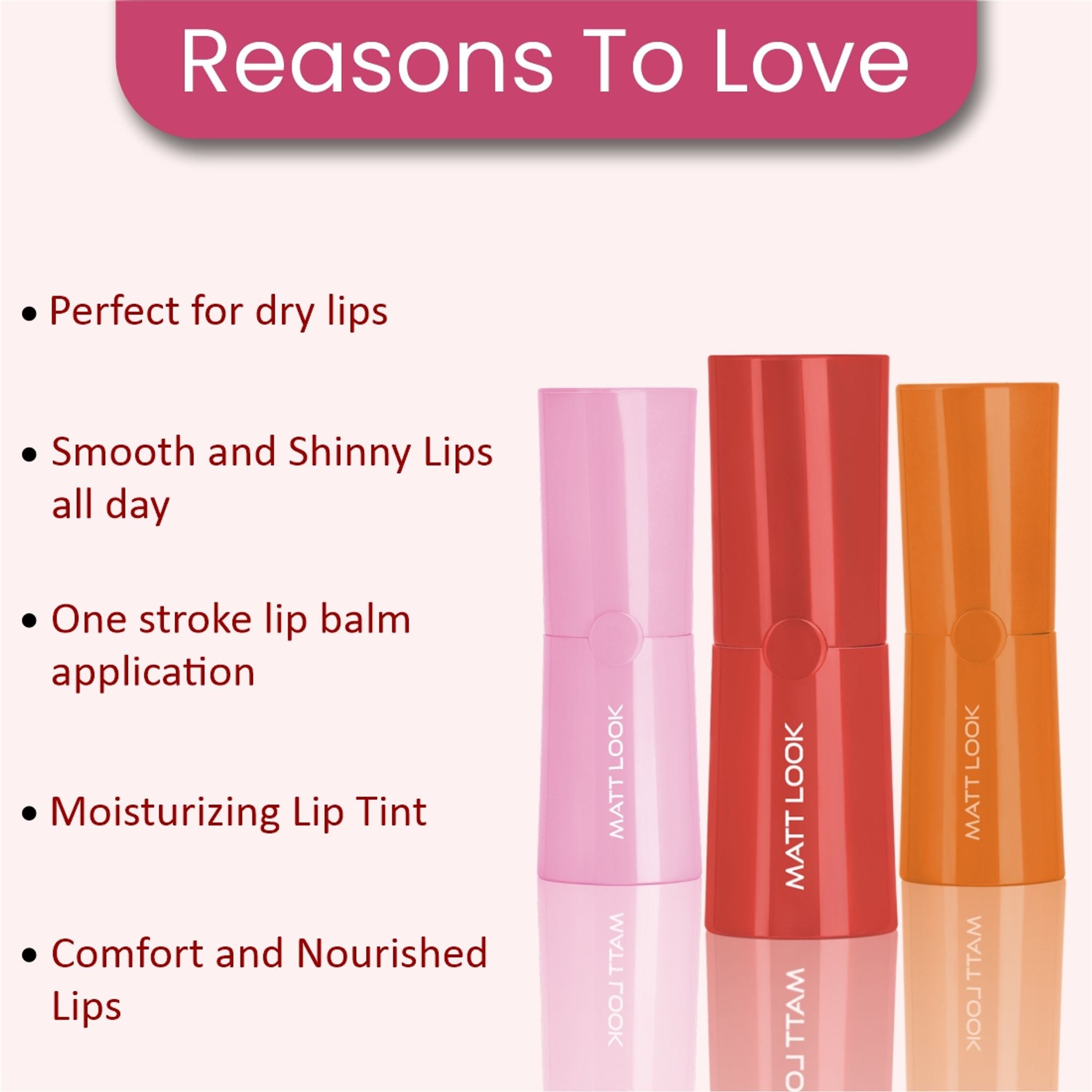 Matt Look Color Revival Glam Balm Moisturizing Lip Tint