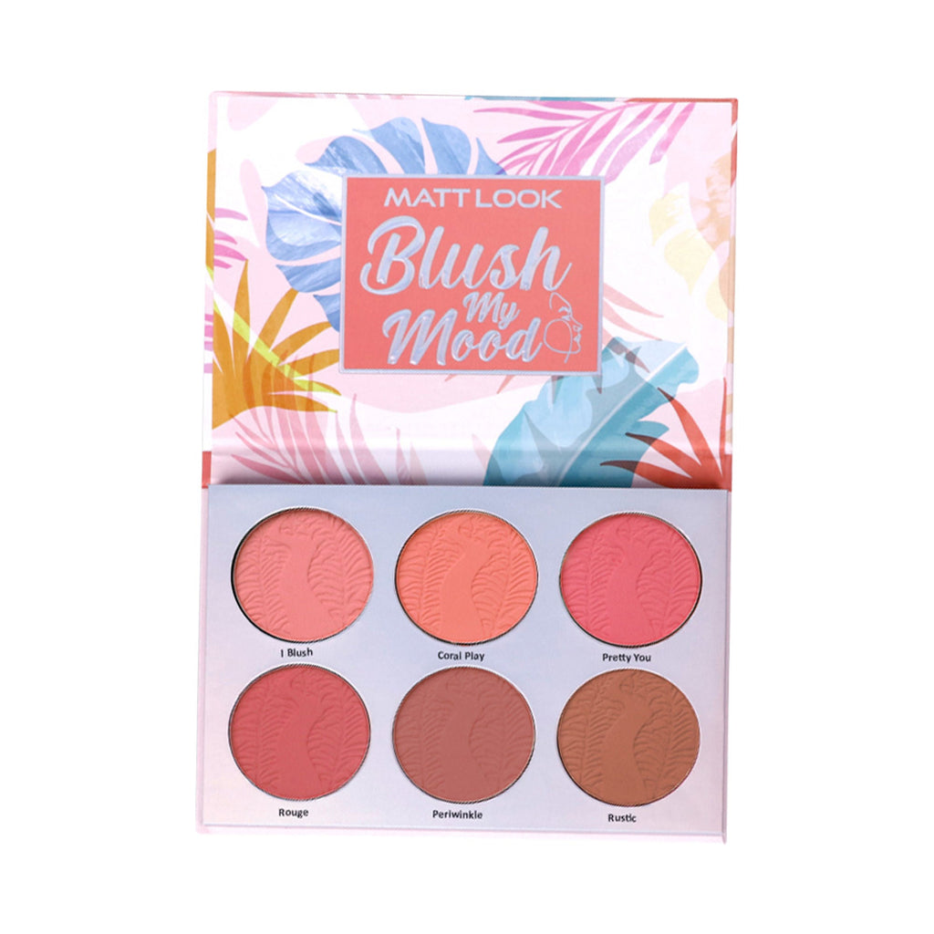 Matt Look Blush My Mood Highly Pigmented Blusher Palette - 03 Thats My Style